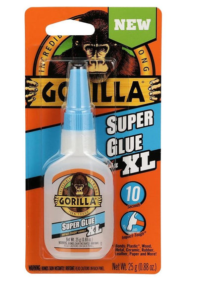 Gorilla Impact-Tough 7400202 Super Glue, Liquid, Irritating, Sharp, Clear, 25 g