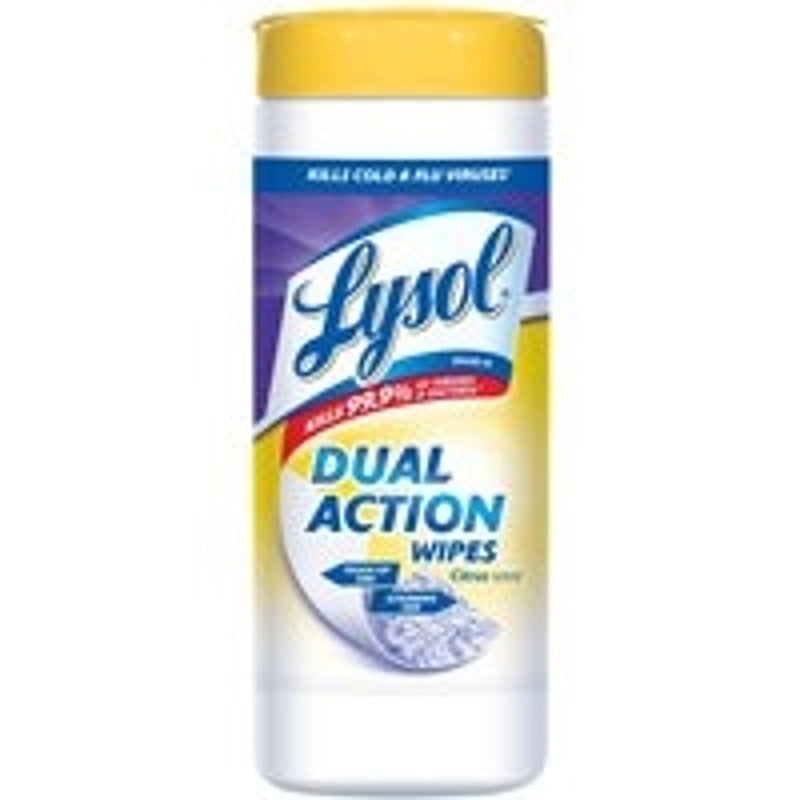 Lysol Disinfecting Wipes Can, Citrus, Clear