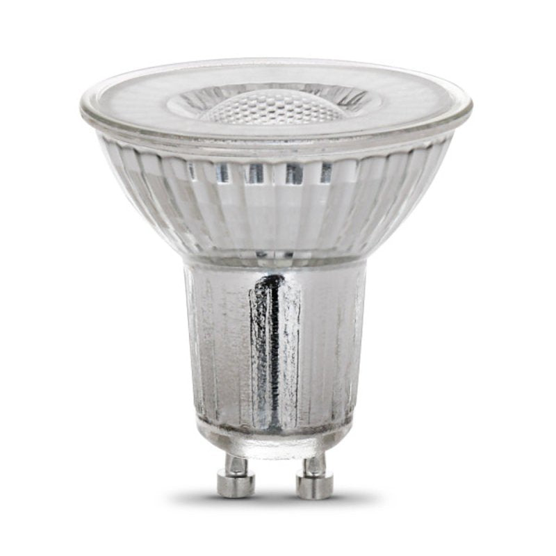 Feit Electric LED Lamp, Track/Recessed, 450 Lumens, 6 W, MR16 Lamp, 50 W Equivalent, GU10 Lamp Base