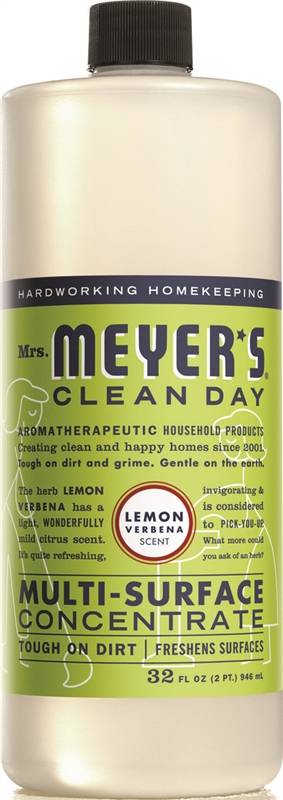 Mrs. Meyer's Clean Day Concentrated Cleaner, Lemon, 32 oz