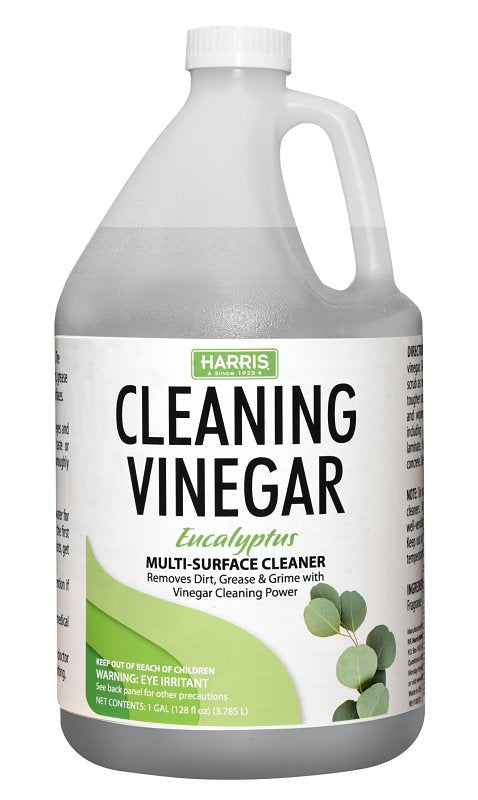 Harris EVINE-128 Cleaning Vinegar, 128 fl-oz Spray Bottle, Liquid, Eucalyptus