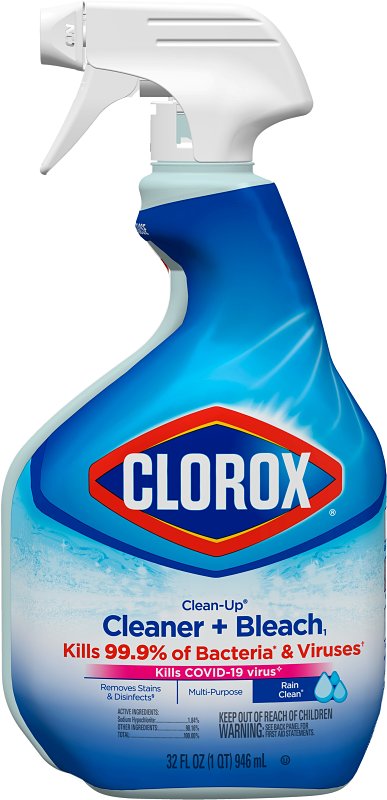 Clorox Clean-Up 30058 All-Purpose Cleaner, 32 oz Bottle, Liquid, Apple, Floral, Bleach, Pale Yellow