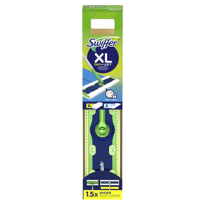 Swiffer 92817 Floor Sweeper Starter Kit, Includes: (6) Disposable Cloth