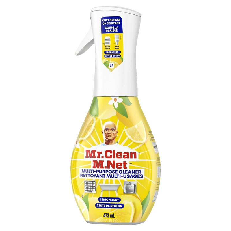 Mr Clean COLORmaxx 79129 Clean Freak Mist, 16 oz, Liquid, Lemon Zest, Colorless