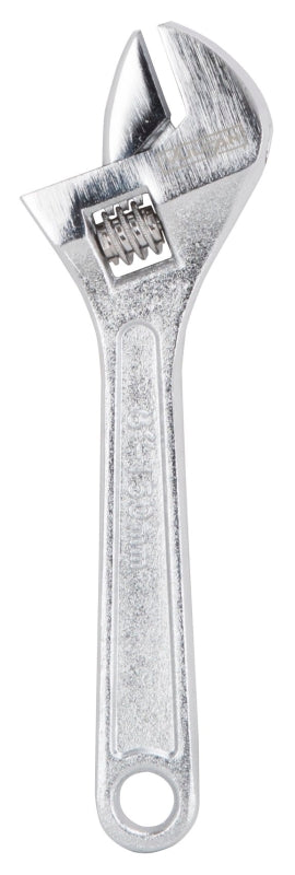 Vulcan Adjustable Wrench, 6 in OAL, Steel, Chrome