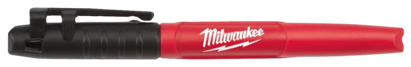 Milwaukee INKZALL Series Jobsite Marker, 1 mm Tip, Black