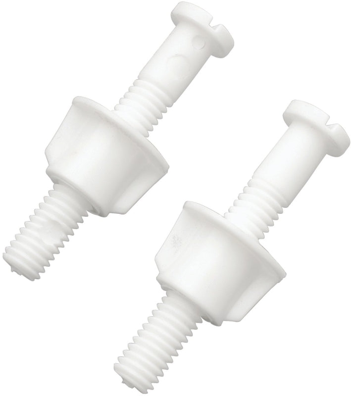 Plumb Pak Seat Hinge Bolt Set, Plastic