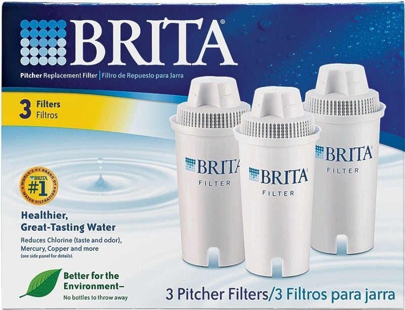 Brita Pour-Through Replacement Filters, 3 Count