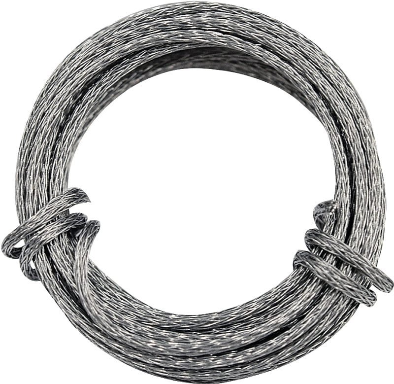 OOK Picture Hanging Wire, 9 ft L, Galvanized Steel, 30 lb