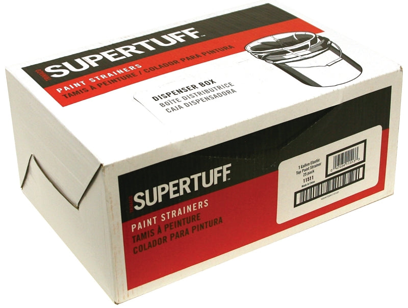 Trimaco SUPERTUFF Bag Strainer, 600 um, Regular Mesh, Polyester