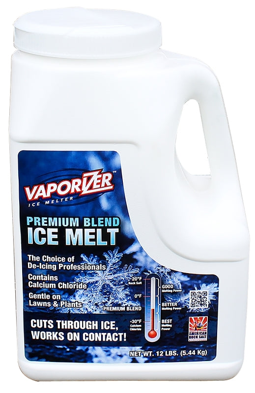 Vaporizer VP-PB12JG Premium Ice Melt Blend, Crystalline Crystal, Solid, Gray/Off-White/White, 12 lb, Jug