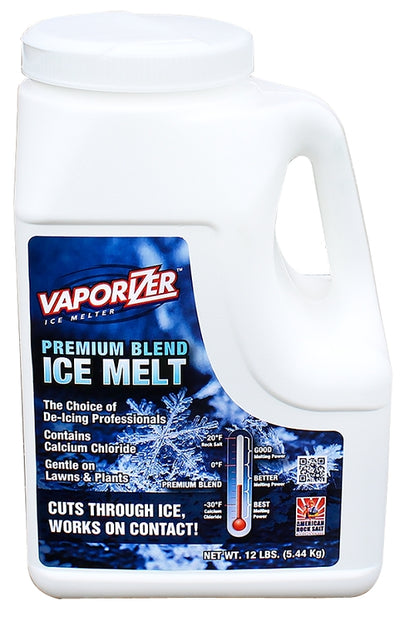Vaporizer VP-PB12JG Premium Ice Melt Blend, Crystalline Crystal, Solid, Gray/Off-White/White, 12 lb, Jug