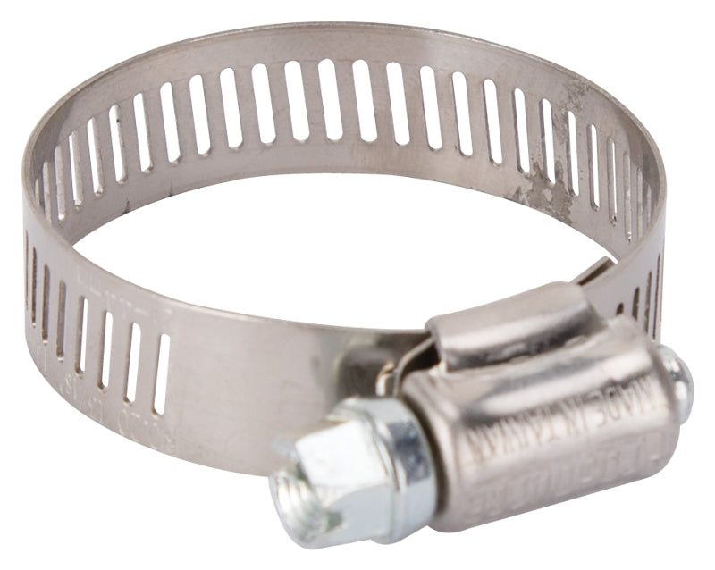 ProSource Interlocked Hose Clamp, Stainless Steel, Stainless Steel