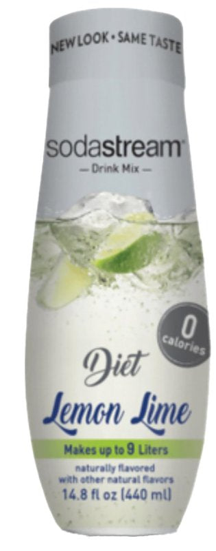 SodaStream Classics Diet Lemon Lime soda mix 14.9 fl-oz bottle