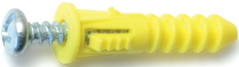 Midwest Fastener Anchor Kit, Plastic, Includes: (1) #4, #6 and #8 Anchors