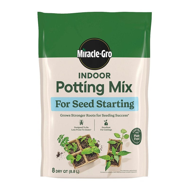 Miracle-Gro 74978500 Potting Soil, Solid, 8 qt