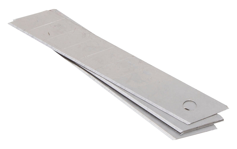Vulcan Blade, 18 mm, 4-1/4 in L, Carbon Steel, Single Edge, 1-Point