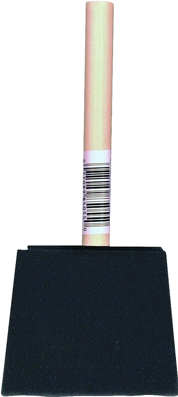 ProSource Paint Brush, 3 in Brush, Foam Brush, Wood Handle