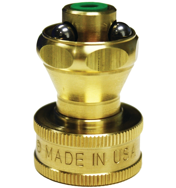 K-Co LBSR-120 Hose Nozzle, Brass, Gold