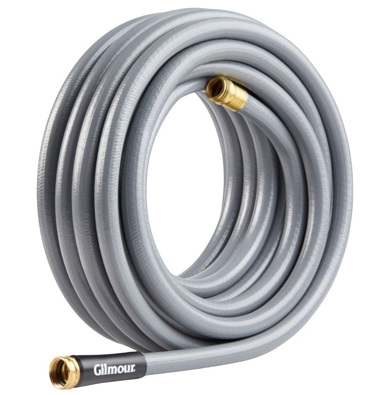Gilmour 840501-1001 Professional Commercial Hose, 3/4 in, 50 ft L, Coupling, Rubber/Vinyl, Red