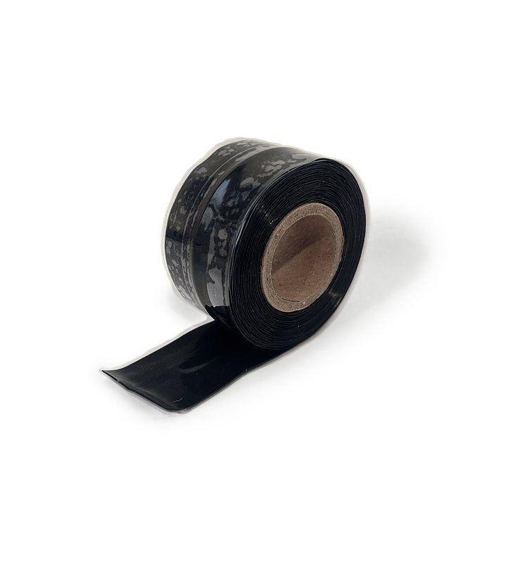 Harbor Products RT1000201201USC01 Self-Fusing Pipe Repair Tape, 12 ft L, 1 in W, Black