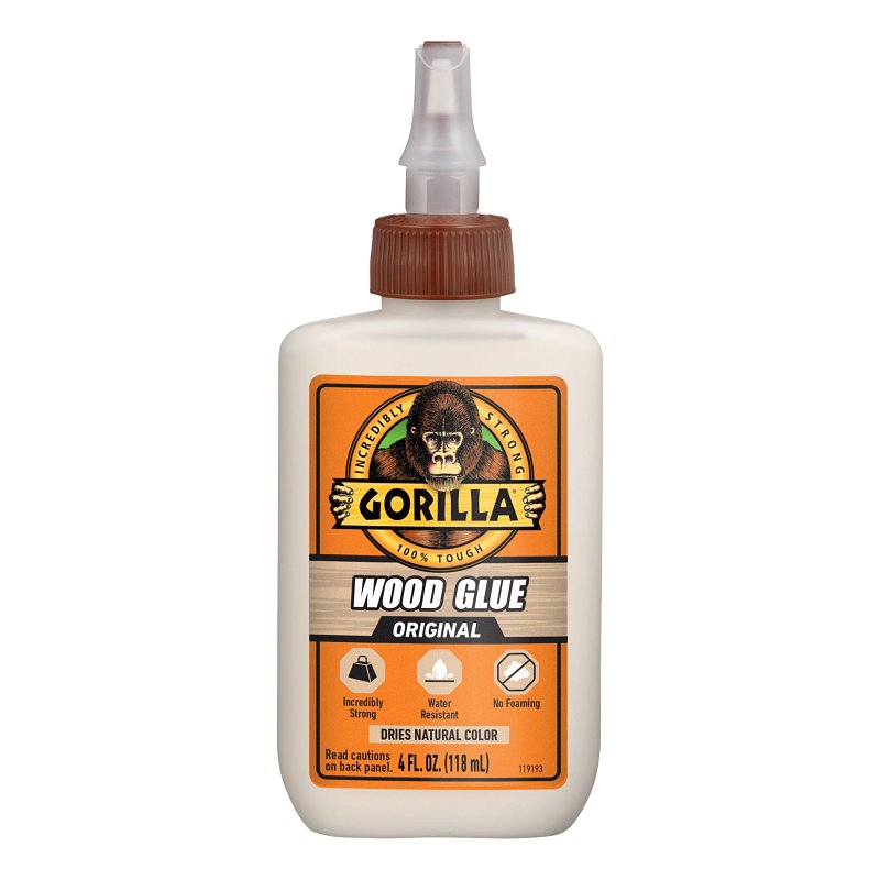Gorilla Glue, Light Tan, 4 oz Bottle