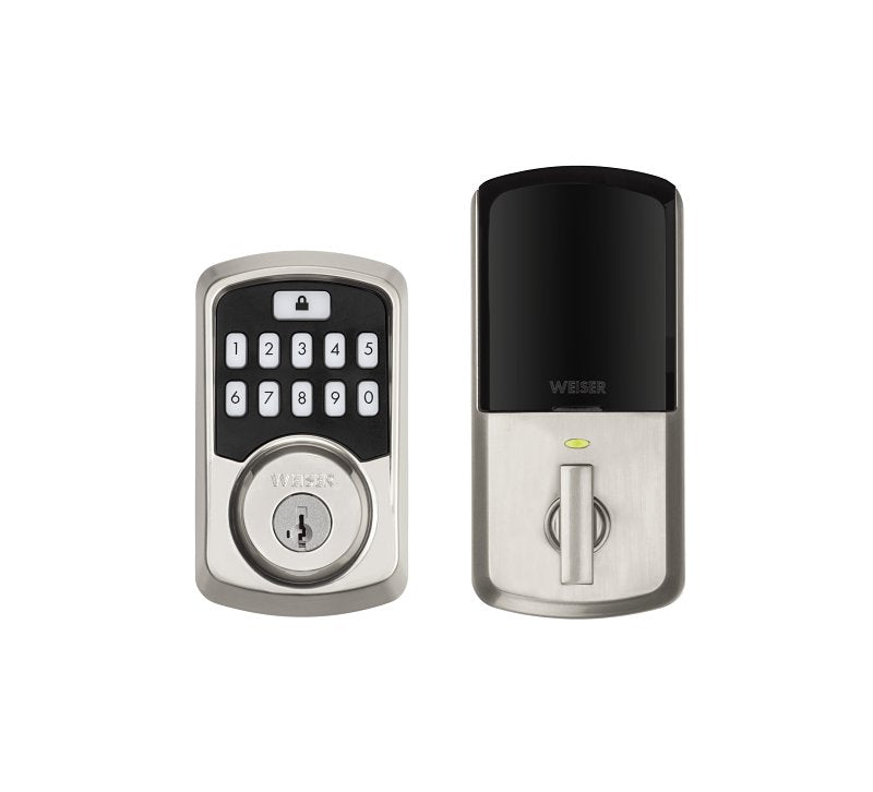 Weiser Smart Bluetooth Deadbolt, Satin Nickel