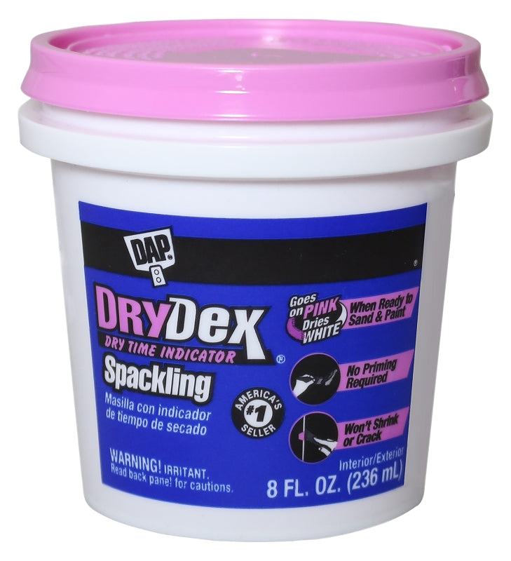 DAP Spackling, White, 8 fl-oz Tub