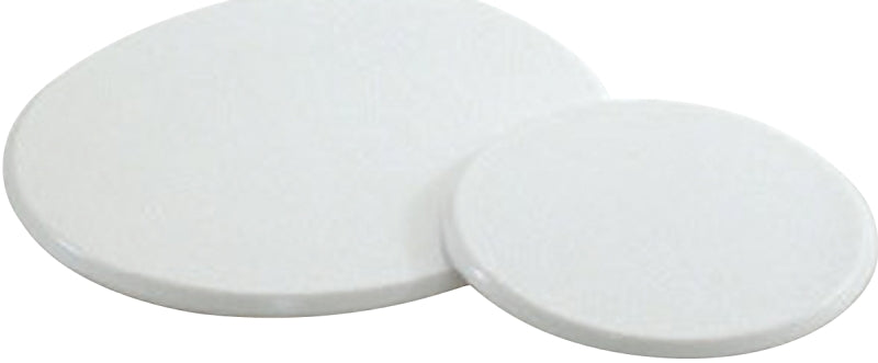 Shepherd Hardware Protective Pad, Felt Cloth, Beige, 1 in Dia, Round