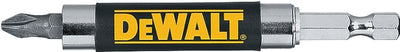 DEWALT Bit Drive Guide, 1/4 in Drive, Hex Drive, 1/4 in Shank, Hex Shank