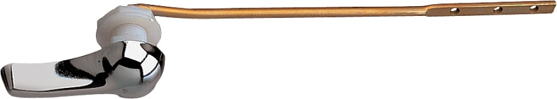 Plumb Pak Toilet Flush Lever, Chrome, Includes: Metal Rod, Plastic Nut and Spud