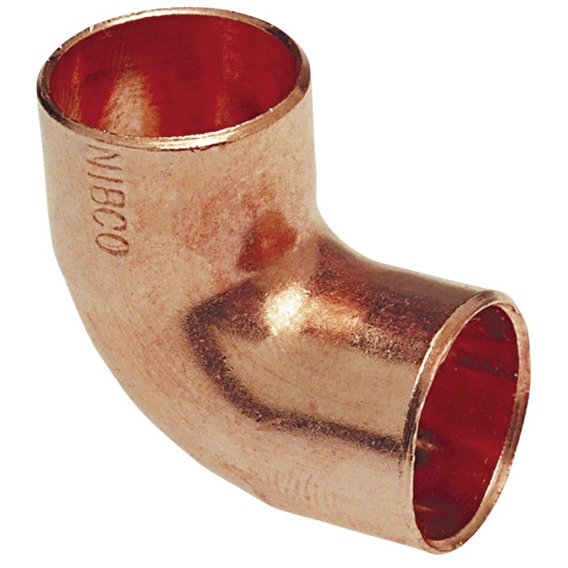 ELBOW 90DEG COPPER 1/2IN C X C