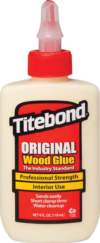 Titebond Glue, Yellow, 4 oz Bottle