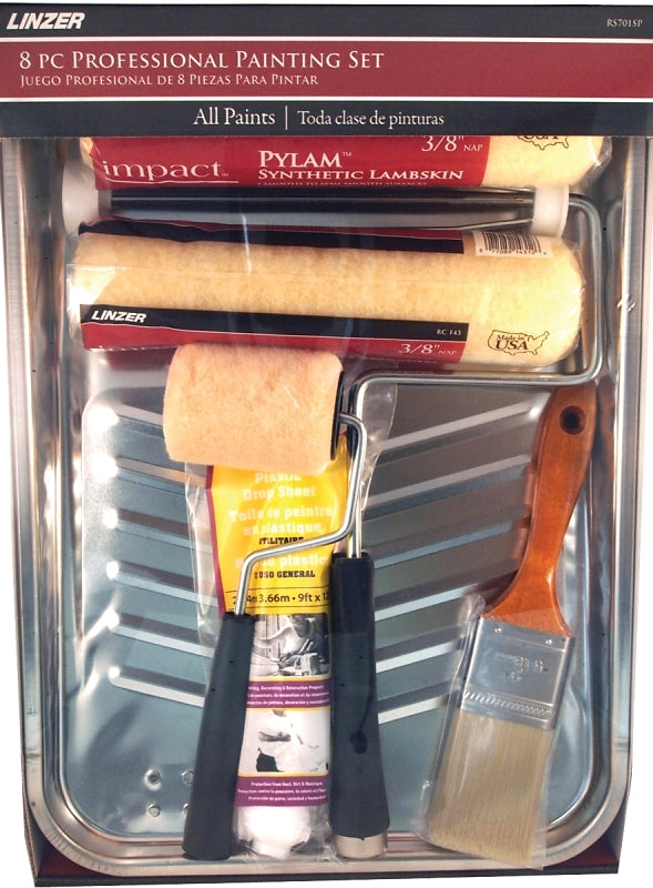 Linzer Roller and Tray Kit, 8-Piece