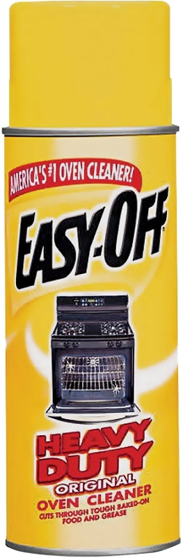 Easy-Off Oven Cleaner, 14.5 oz Aerosol Can, Liquid, White