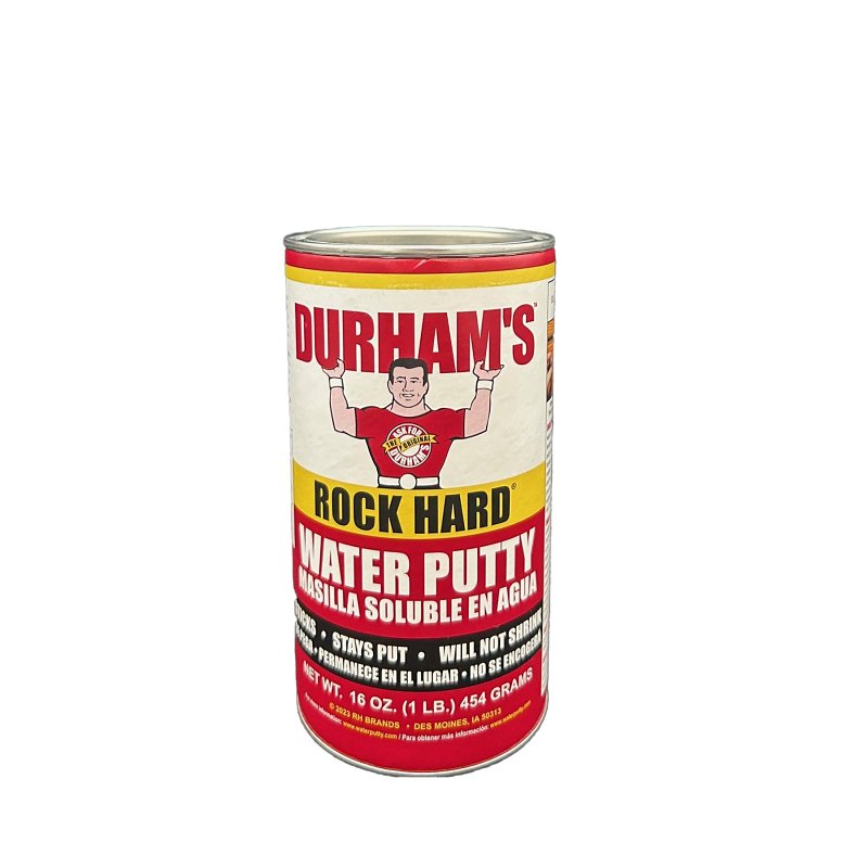 Durham's 1 Water Putty, Cream, 1 lb Can