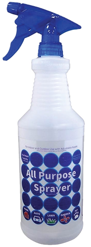 Sprayco Trigger Sprayer, 32 oz, Clear