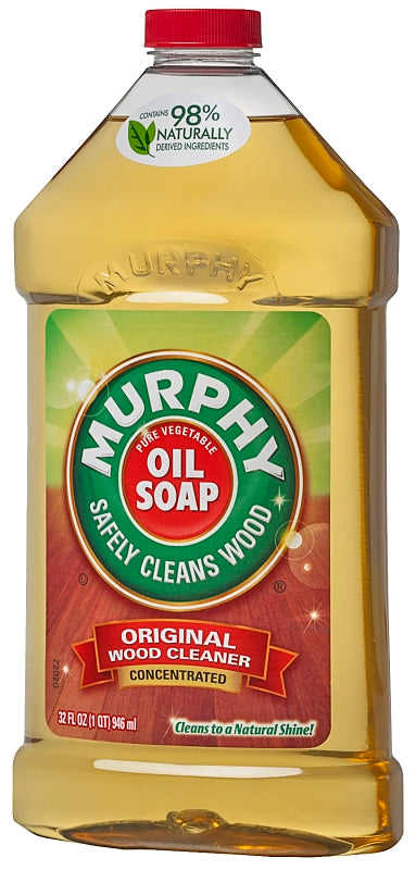 Murphy Oil Soap Oil Soap Cleaner, 32 oz Bottle, Liquid, Citrus, Amber