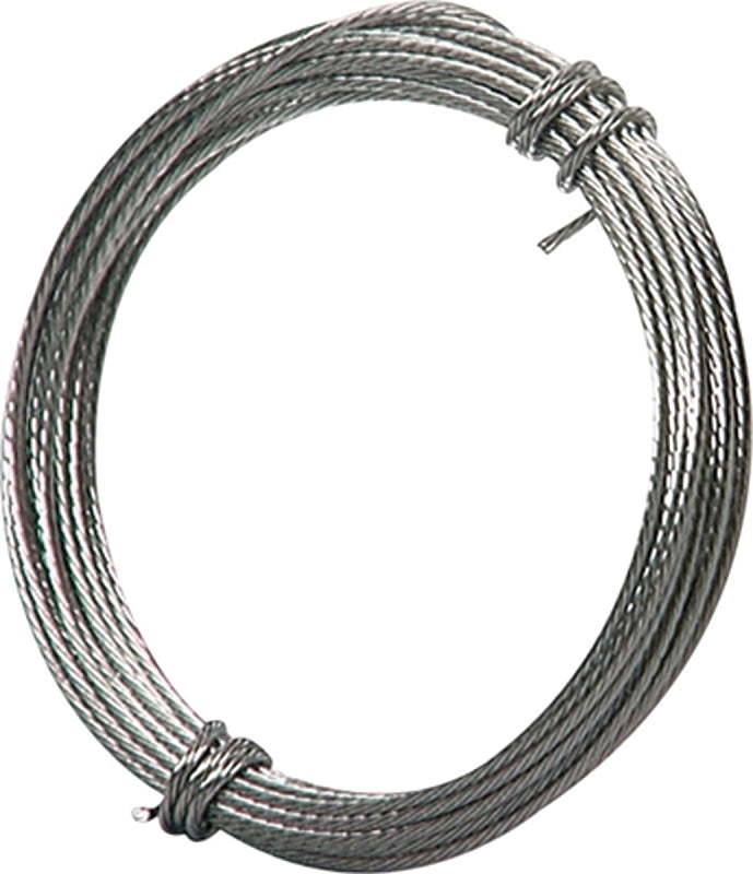 OOK Picture Hanging Wire, 9 ft L, DuraSteel, 100 lb