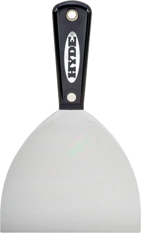 Hyde Black & Silver 02750 Joint Knife, 5 in W Blade, HCS Blade, Full Tang Blade, Tapered Handle, Nylon Handle