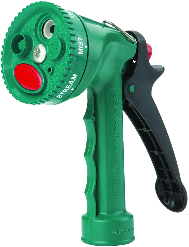 Gilmour 805862-1001 Spray Nozzle, 2.25 x 5.4 x 6.75 in Dimensions, Plastic, Teal