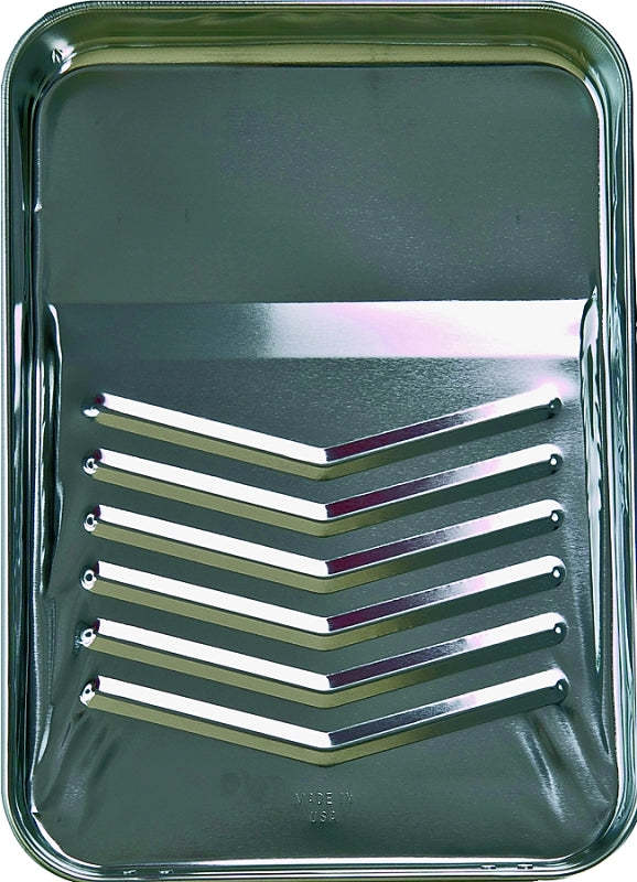 Linzer Paint Tray, 11-1/4 in L, 15-1/4 in W, 1 qt, Metal