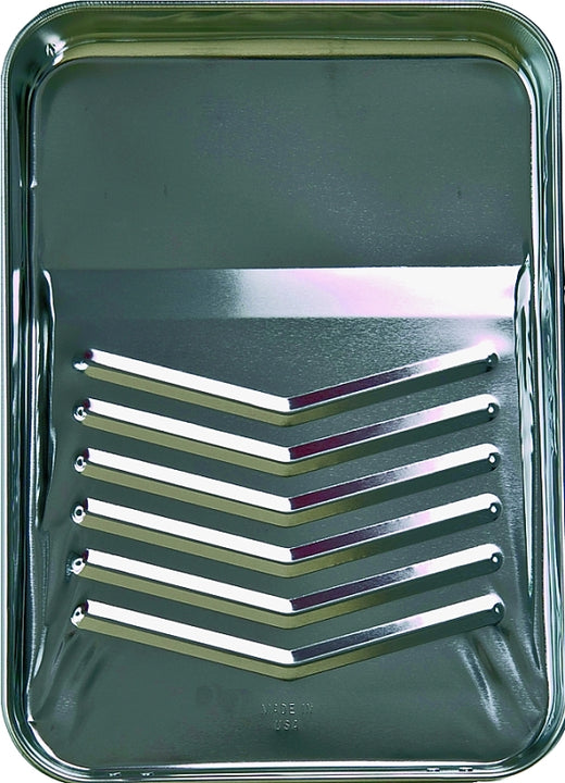 Linzer Paint Tray, 11-1/4 in L, 15-1/4 in W, 1 qt, Metal