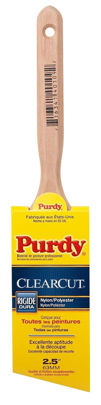 Purdy 152125 Trim Brush, Nylon/Polyester Bristle, Fluted Handle