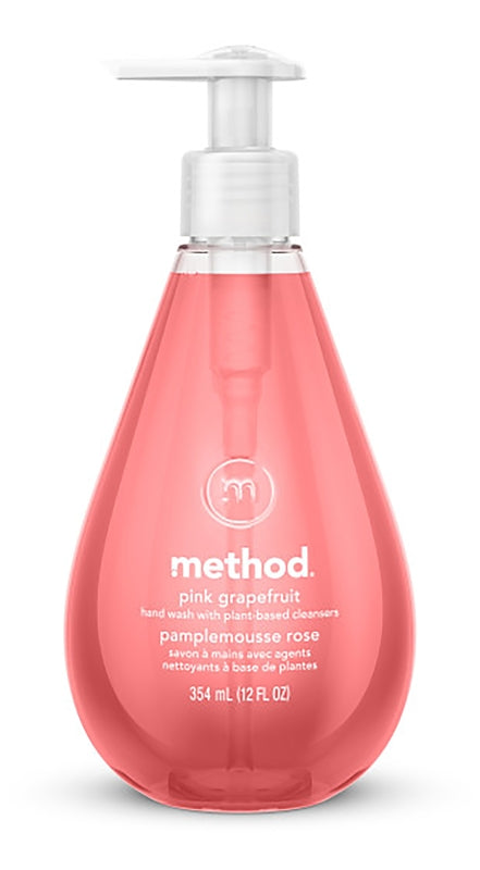 Method Gel Hand Wash, Pink Grapefruit, 12 oz
