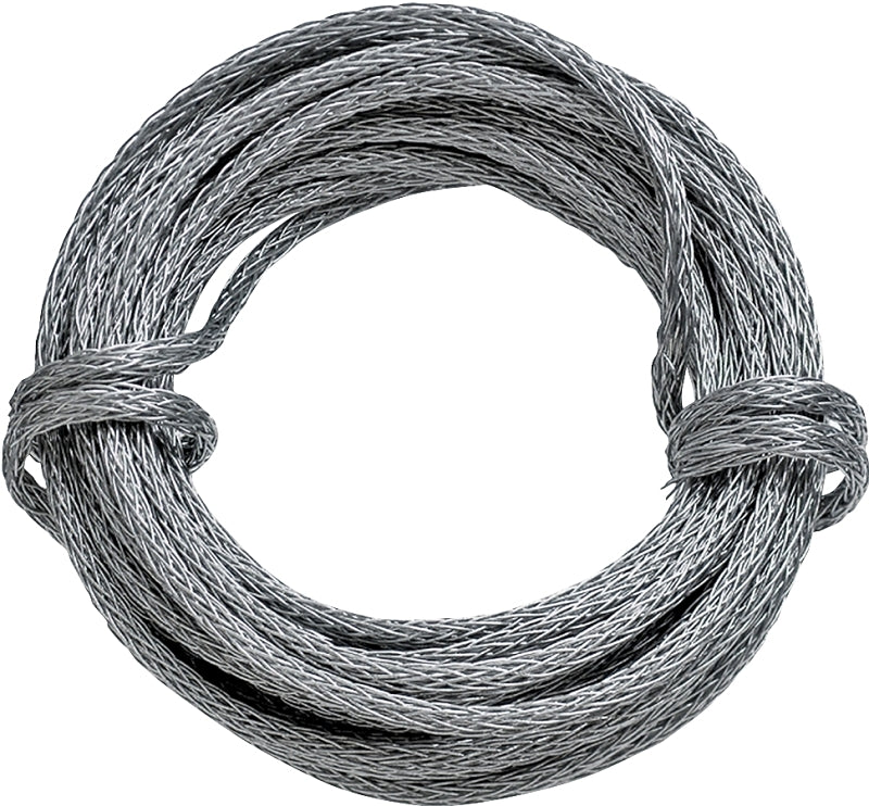 OOK Picture Hanging Wire, 9 ft L, Galvanized Steel, 50 lb