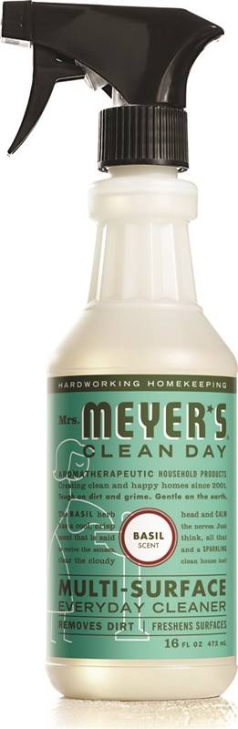Mrs. Meyer's Clean Day Multi-Surface Cleaner, Basil, 16 oz