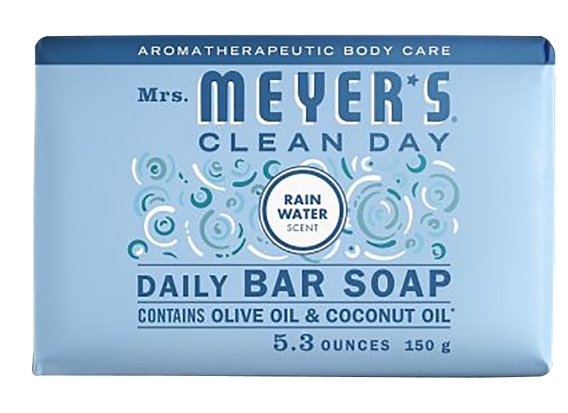Mrs. Meyer's Clean Day Bar Soap, Rain Water, 5.3 oz