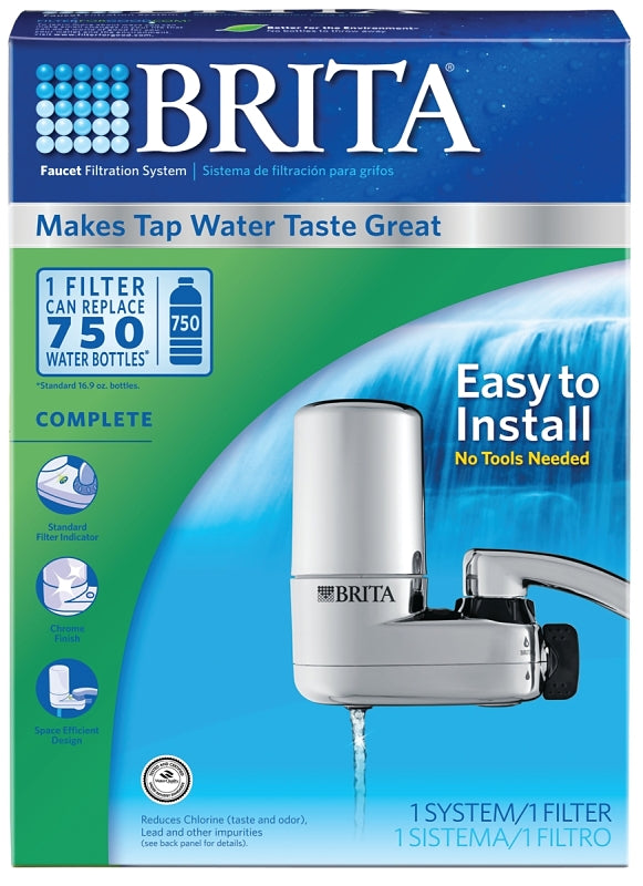 Brita On Tap Faucet Filter System, Chrome