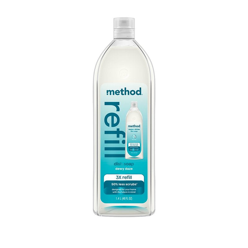 Method Dish Soap Refill, Dewy Daze, 48 oz
